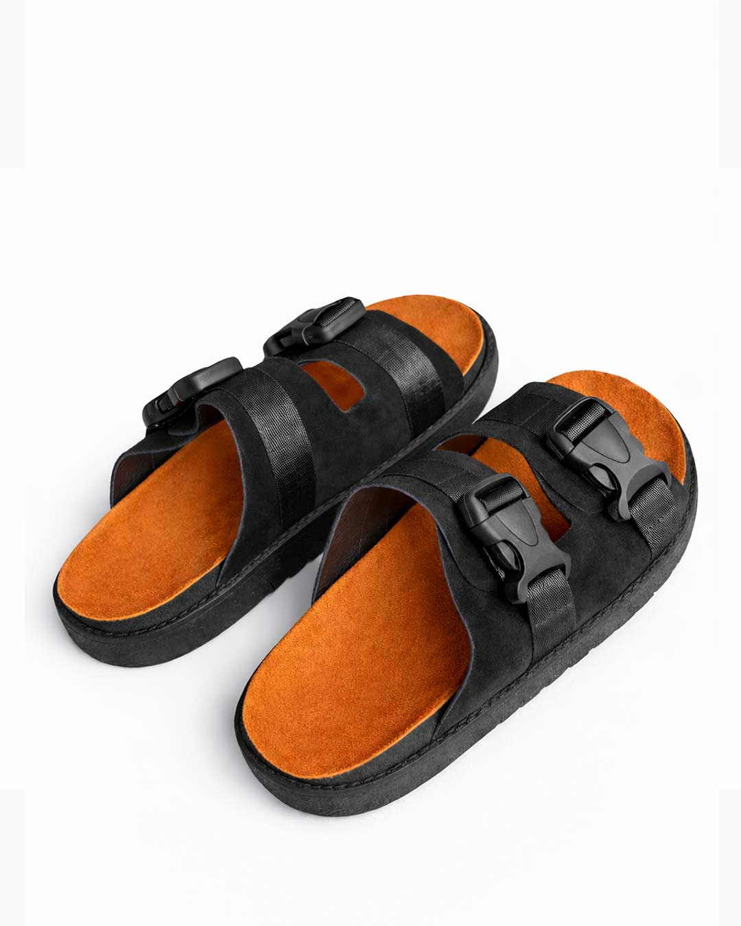 Men’s Nomad Strap Slides – Black