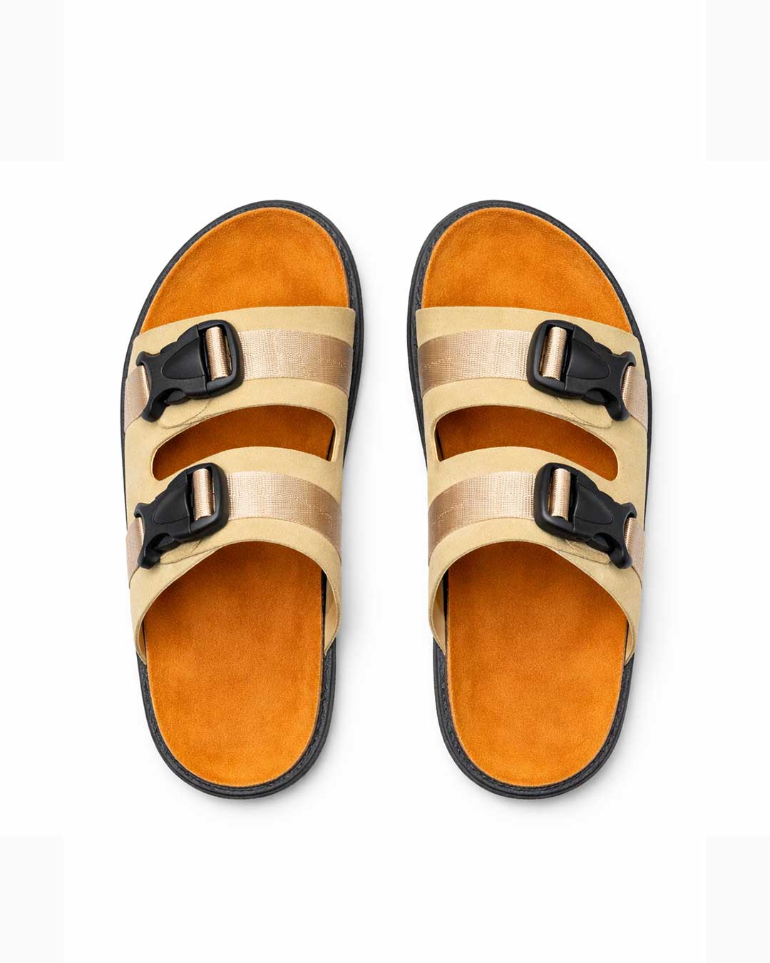 Men’s Nomad Strap Slides – Beige