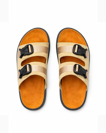 Men’s Nomad Strap Slides – Beige