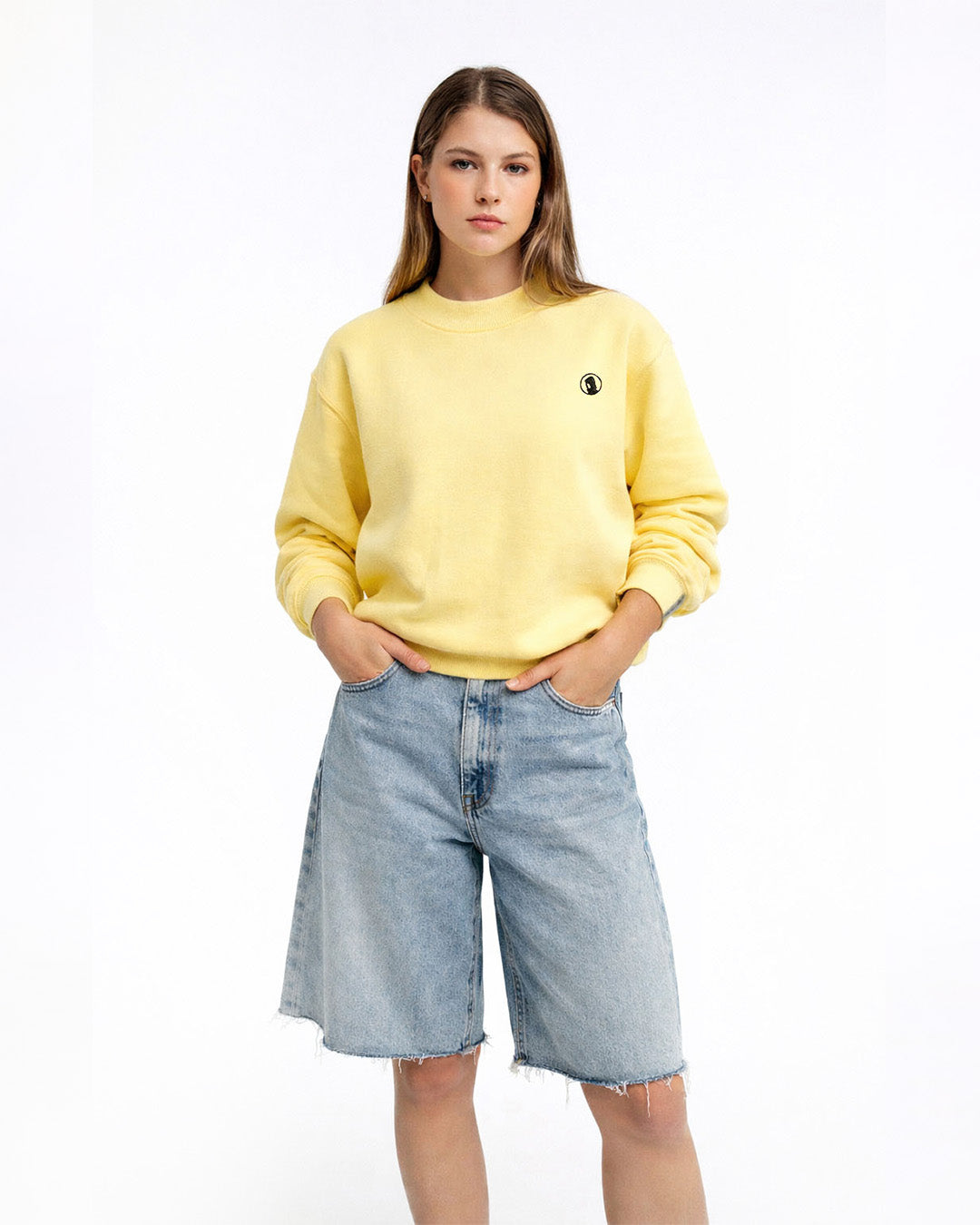 Butter Yellow Crew Neck