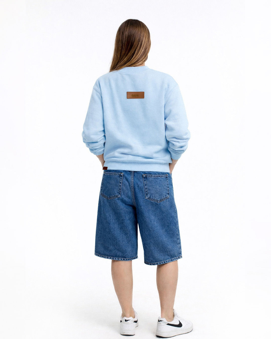 Baby Blue Crew Neck