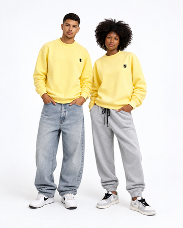 Butter Yellow Crew Neck
