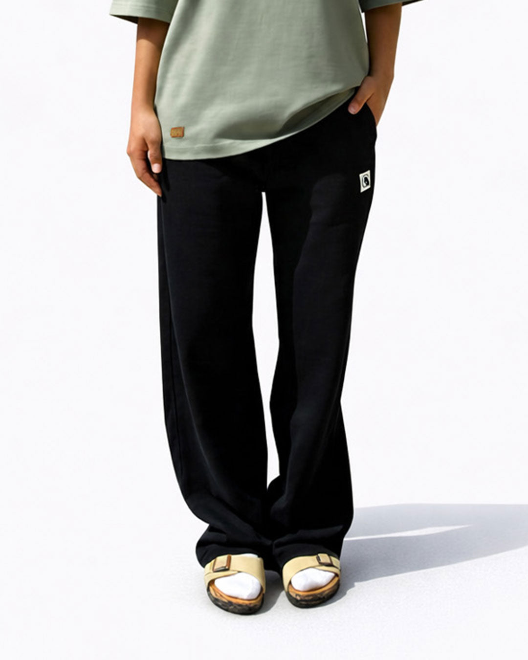 Basic Black Sweatpants Unisex
