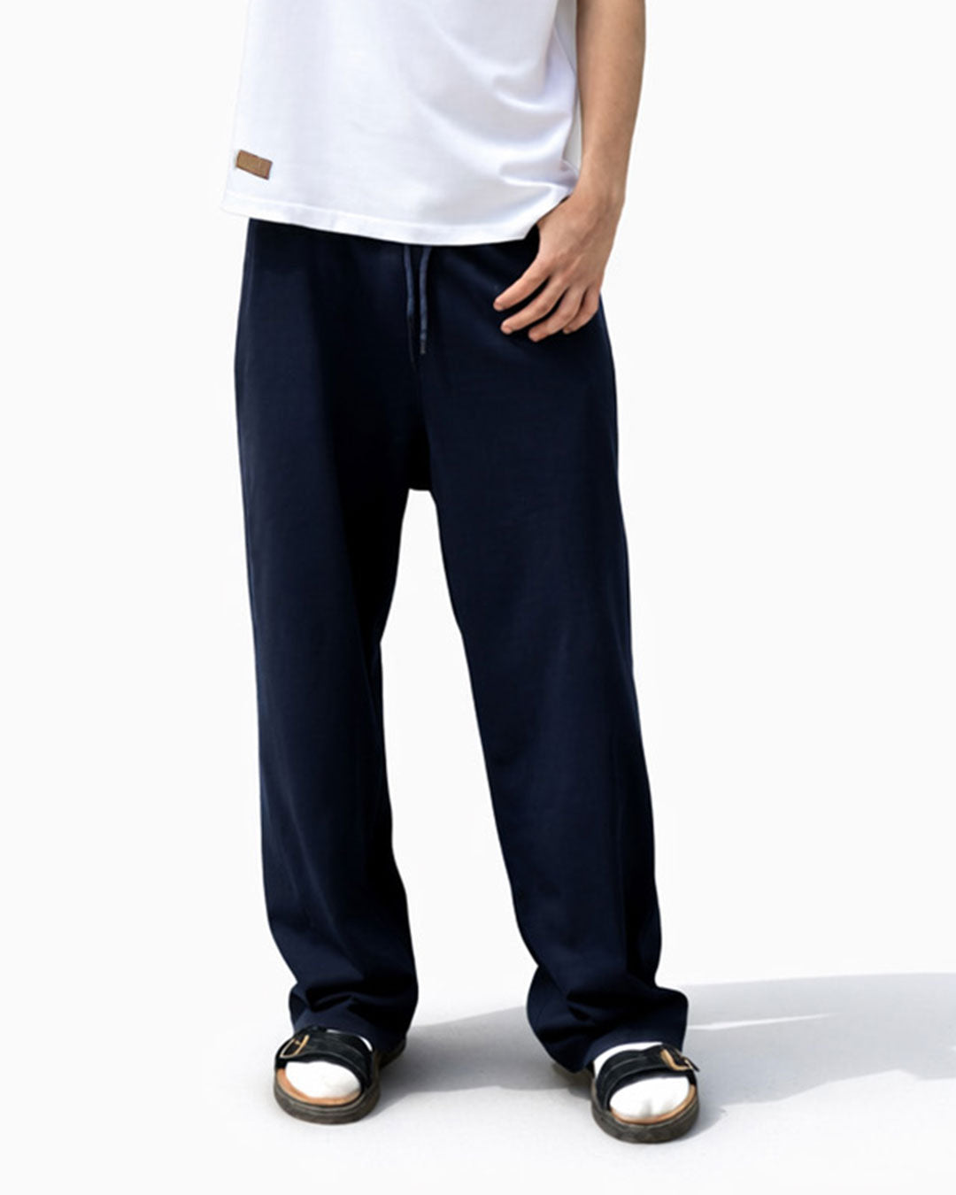 Basic Navy Sweatpants Unisex
